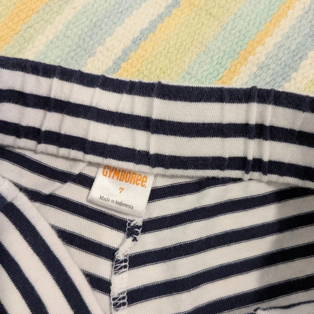 Gymboree striped knit skort size 7